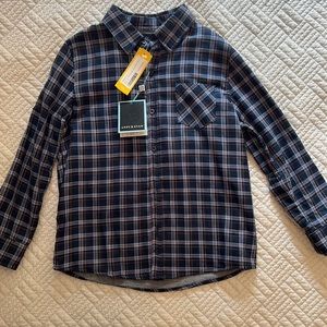 NWT Andy & Evan button down plaid shirt for boys